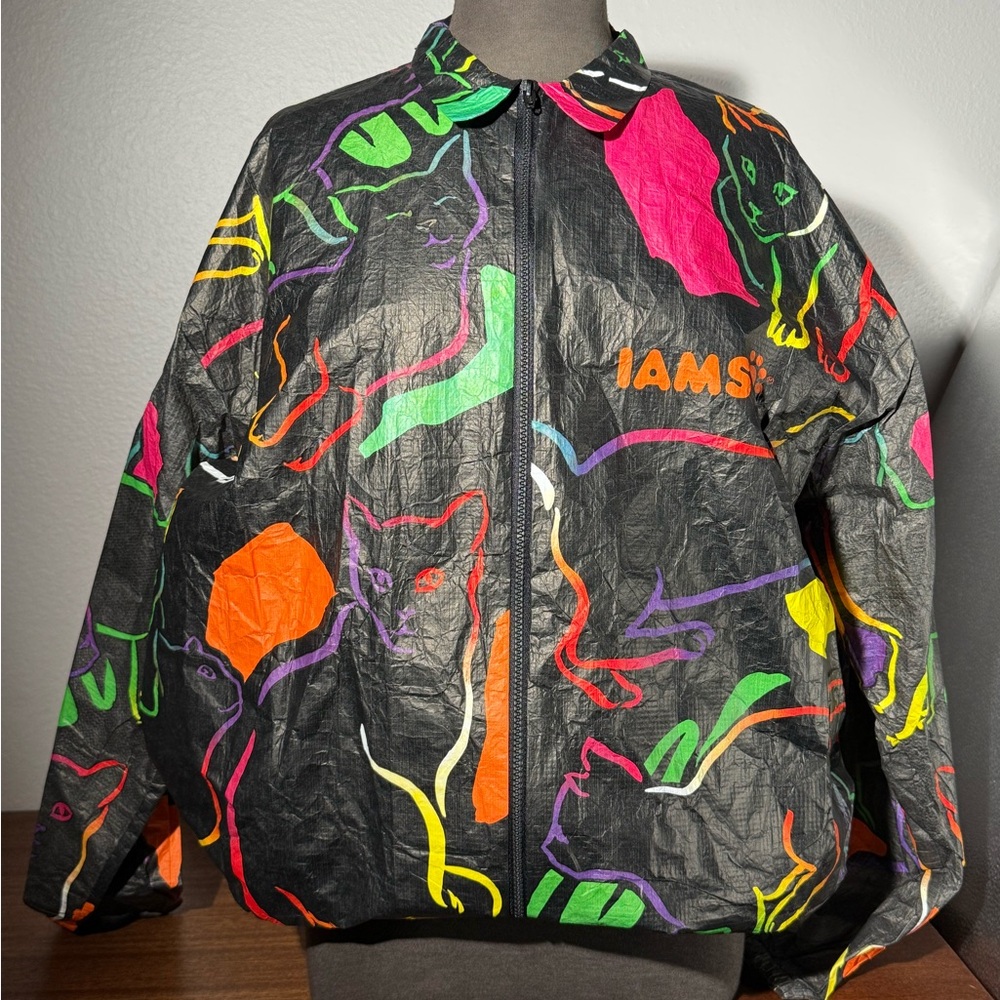 Multicolor Windbreaker Jacket